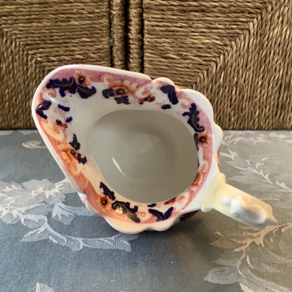 John Ridgway & Co: Porcelain Milk Jug. Bentick pattern (Buclugh or Buccleugh). - Picture 5 of 6